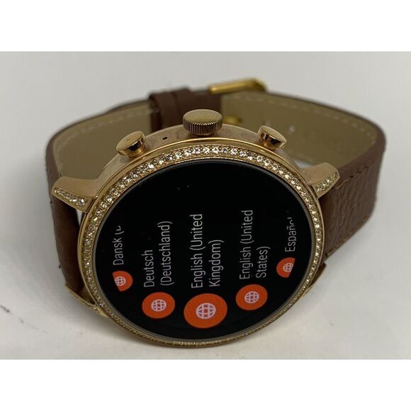 Fossil Gen 4 Authentic Digital Dial Smart Watch Custom Band FTW6018 BA153 - Picture 7 of 12